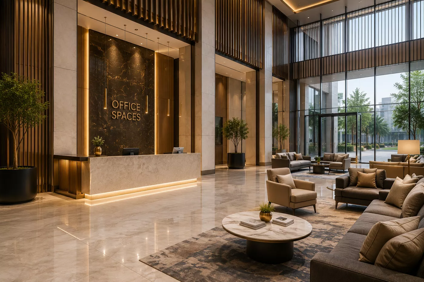 Office Space lobby